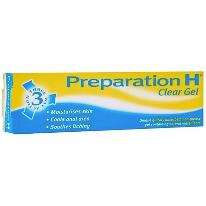 Preparation H Clear Gel 50g
