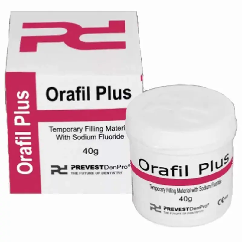 Prevest DenPro 11002 Orafil Plus Pink Filling with Sodium Fluoride 40g