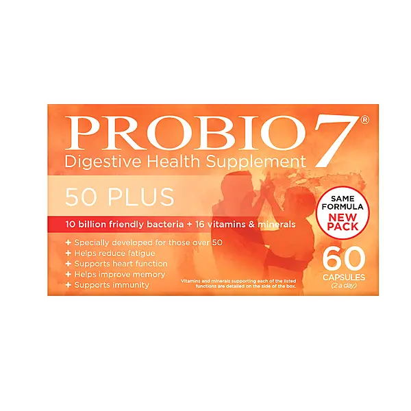 Probio7 50+ Probiotic for Over 50's 60 Capsules