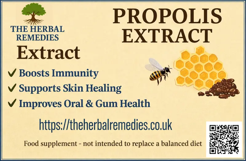 Propolis Extract Powder – Natural Immunity & Skin Support