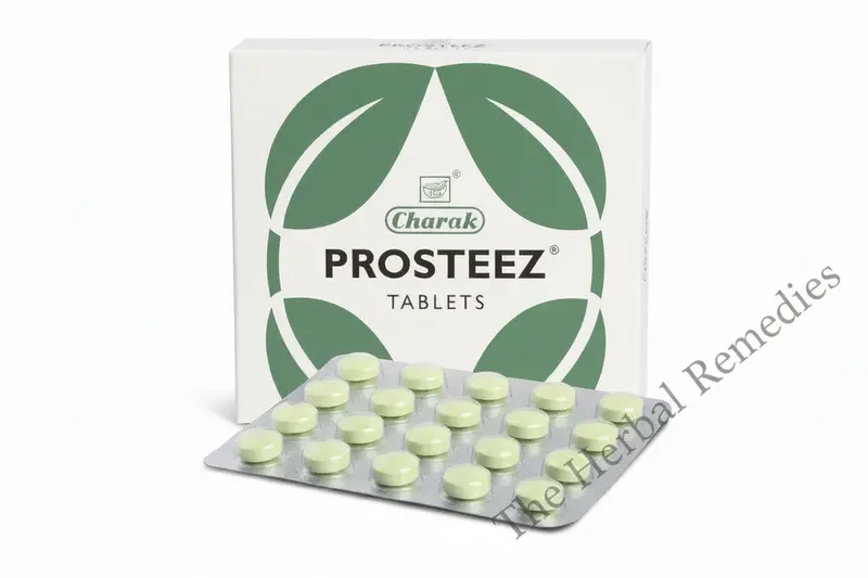 Prosteez Tablets – Advanced Herbal Support for Prostate & Urinary Health (1 Strip – 20 Tablets)