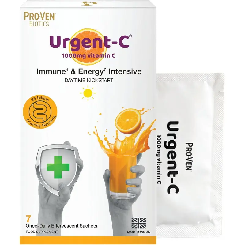 ProVen Urgent-C Immune & Energy Intensive Daytime Kickstart - 7 Sachets