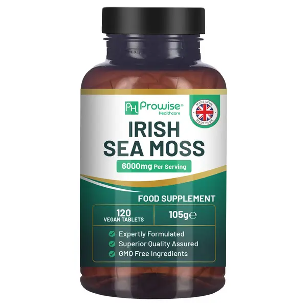 Prowise Irish Sea Moss Tablets High Strength 6000mg - 120 Vegan Tabs