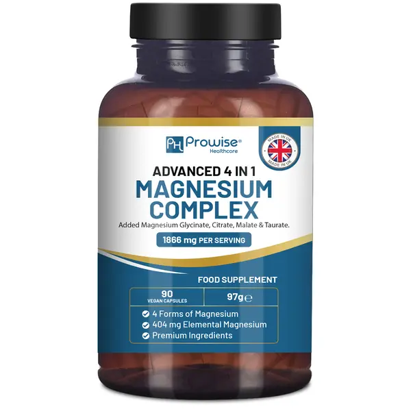 Prowise Magnesium Glycinate Complex 4 in 1 - 1866mg 90 Vegan Capsules