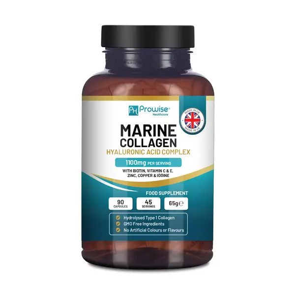 Prowise Marine Collagen with Hyaluronic Acid Complex 1100mg 90 Caps