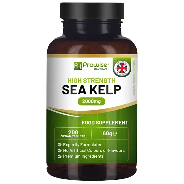 Prowise Sea Kelp 2000mg 200 Vegan Tablets | Natural Source of Iodine