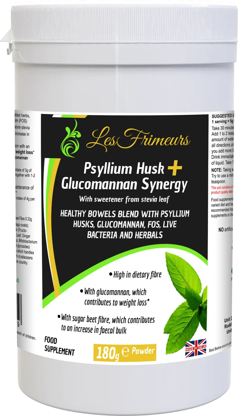 Psyllium Husk + Glucomannan Synergy