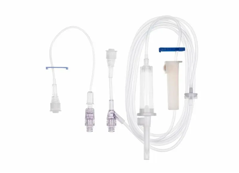 Pump/Gravity Clearlink Administration Set with In-line BCV and Clearlink Microbore Extension