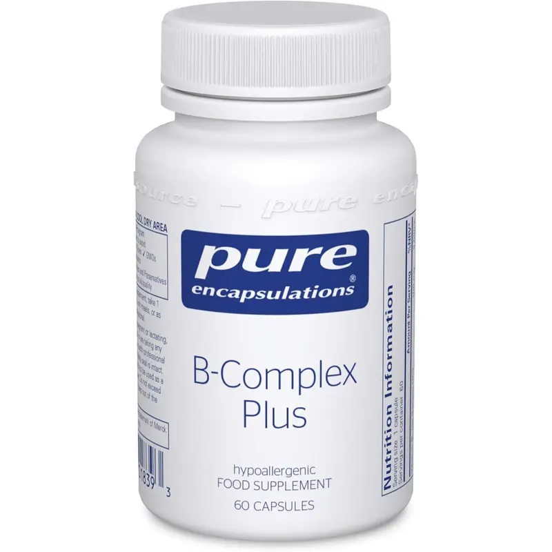 Pure Encapsulations B-Complex Plus 60 Capsules