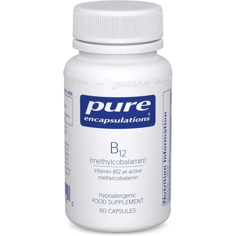 Pure Encapsulations B12 (methylcobalamin) 60 Capsules