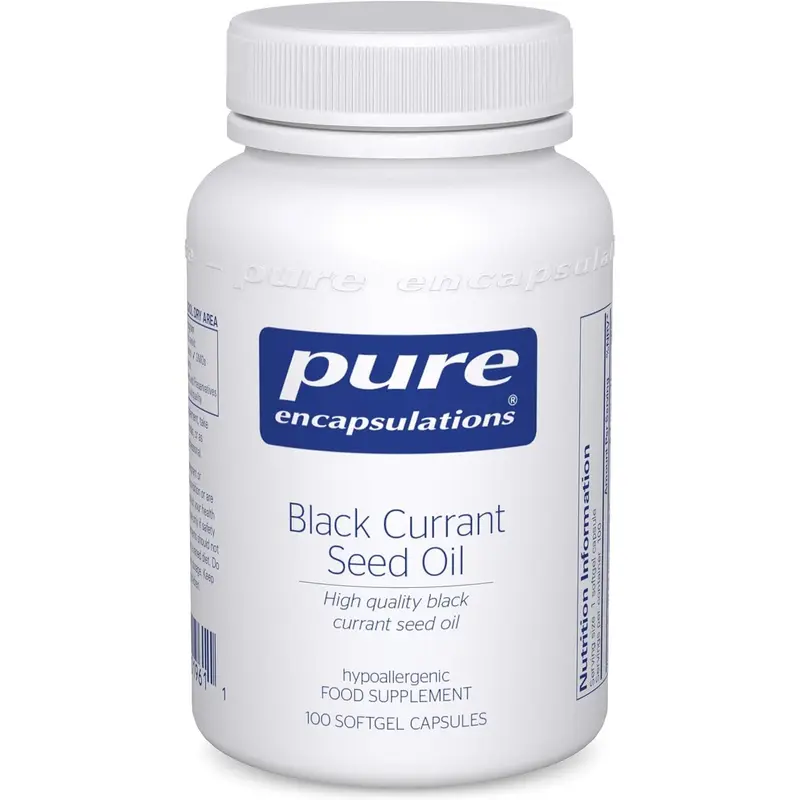 Pure Encapsulations Black Currant Seed Oil 100 Softgels