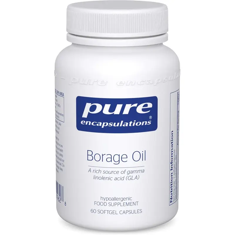 Pure Encapsulations Borage Oil 60 Softgels