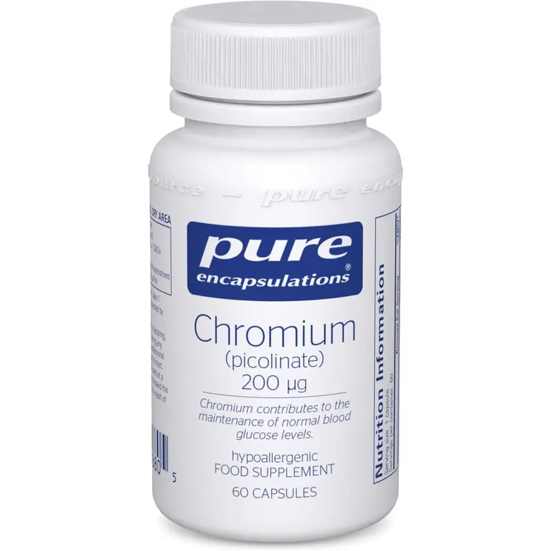 Pure Encapsulations Chromium Picolinate 200 µg 60 Capsules