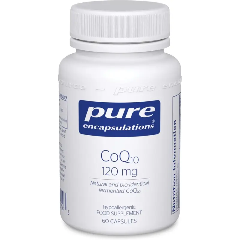 Pure Encapsulations CoQ10 120 mg 60 Capsules