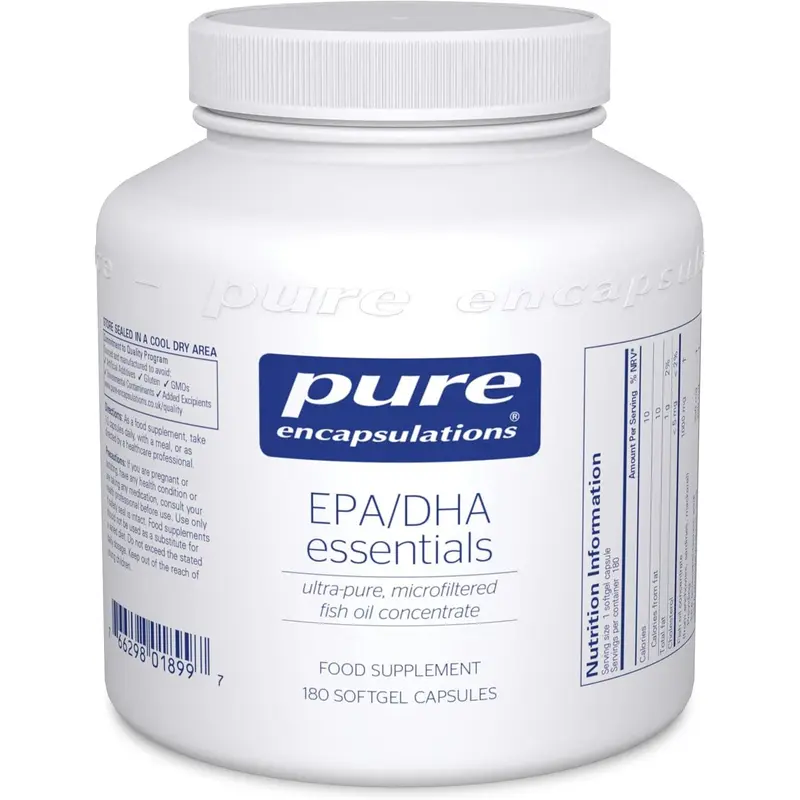 Pure Encapsulations EPA/DHA Essentials 180 Softgels