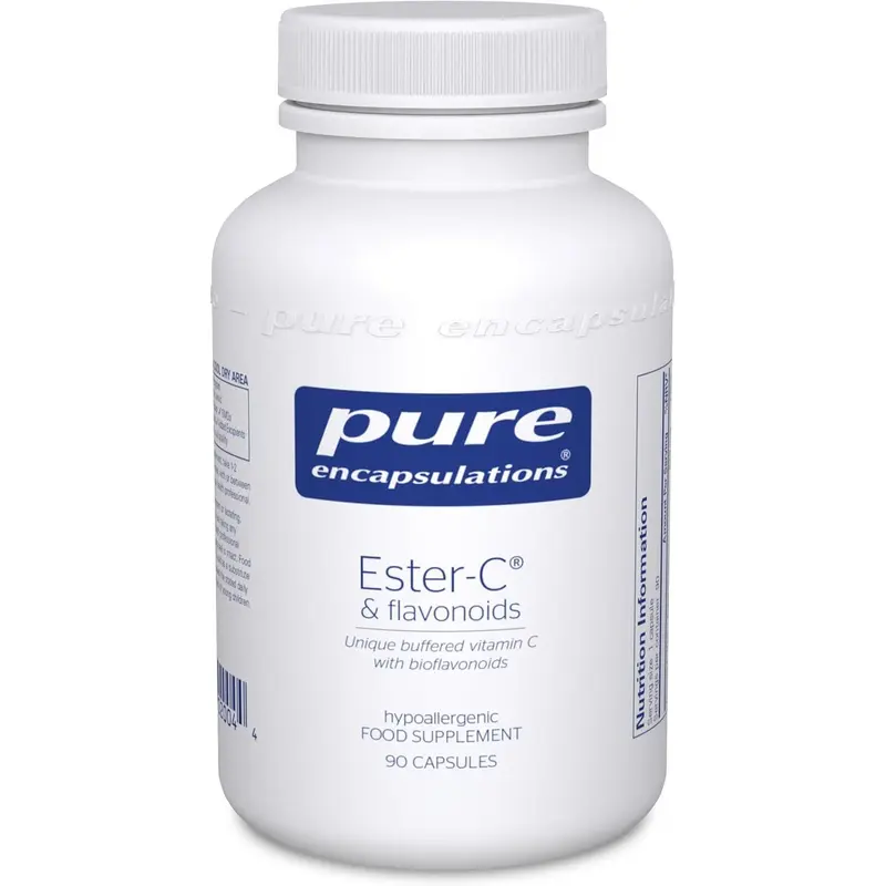 Pure Encapsulations Ester-CĀ® & Flavonoids 90 Capsules