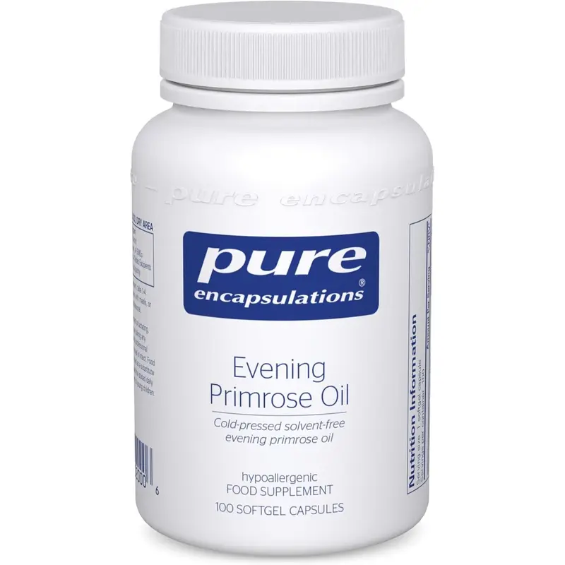 Pure Encapsulations Evening Primrose Oil 100 Softgels