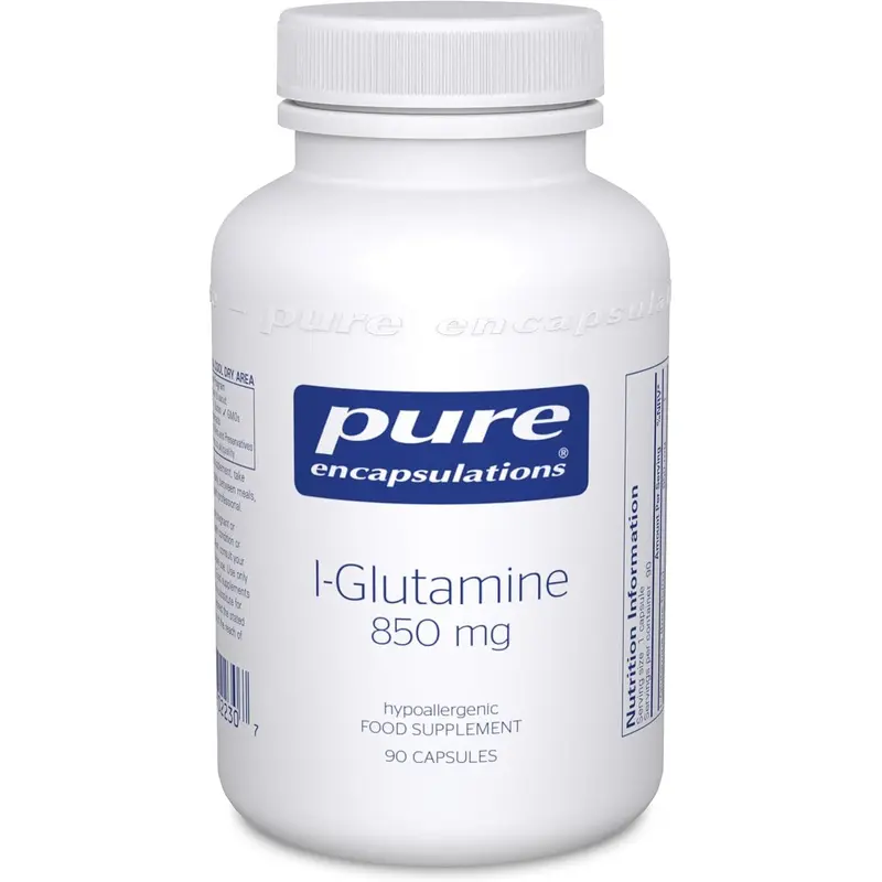 Pure Encapsulations l-Glutamine 850 mg 90 Capsules