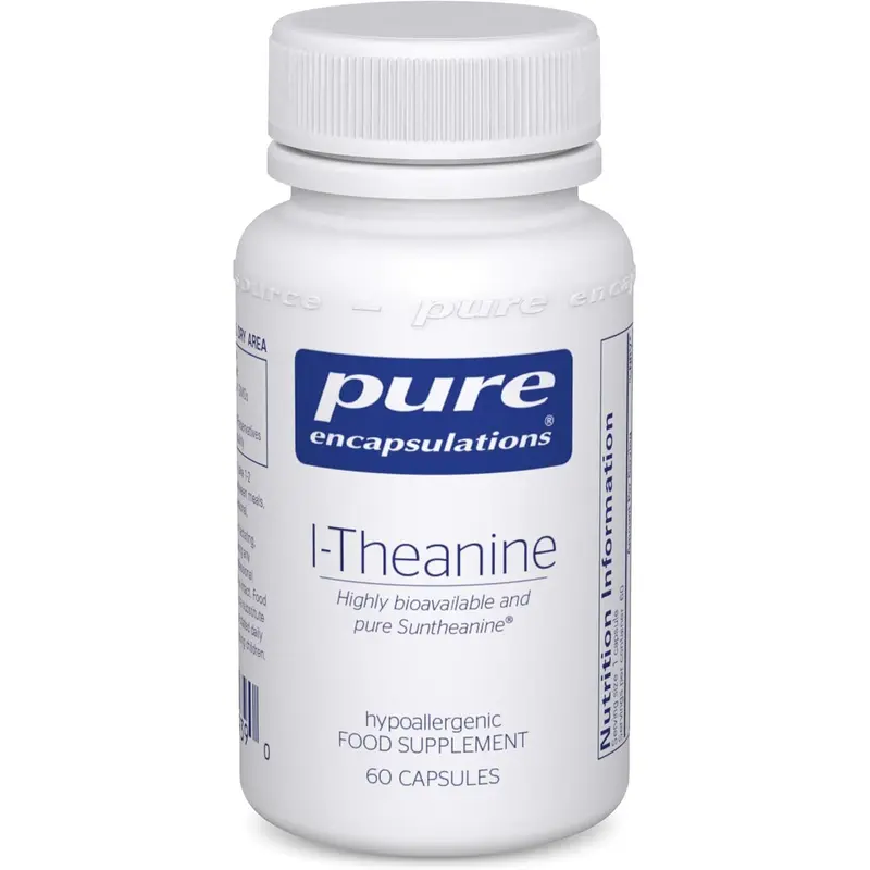 Pure Encapsulations l-Theanine 60 Capsules
