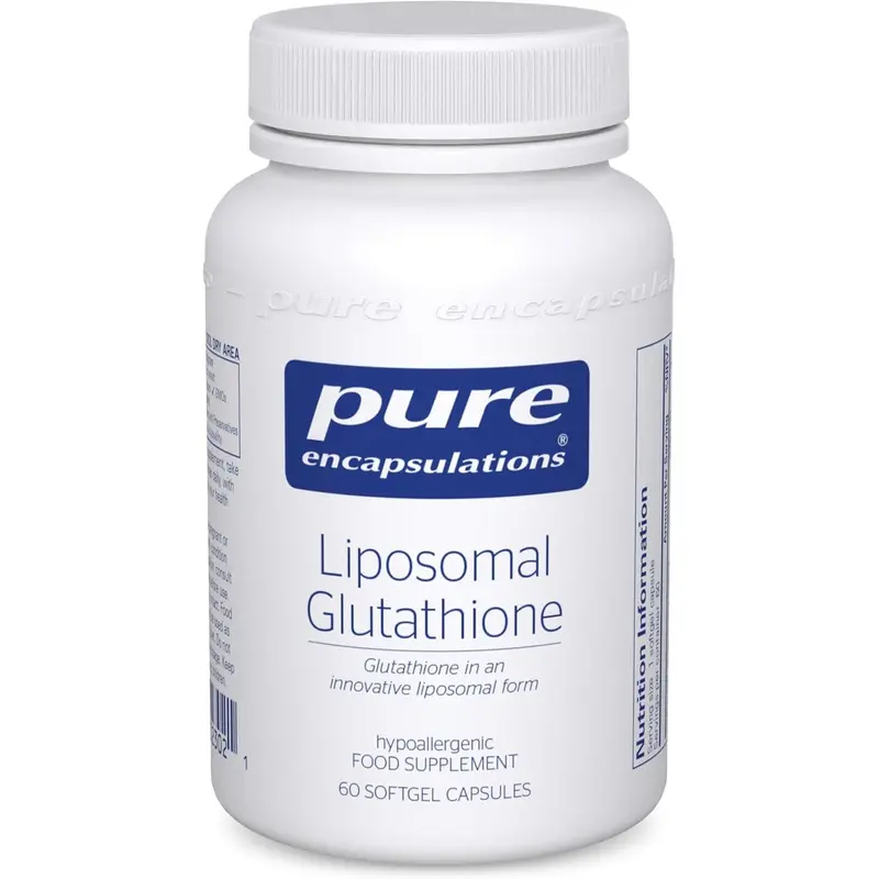 Pure Encapsulations Liposomal Glutathione 60 Softgels
