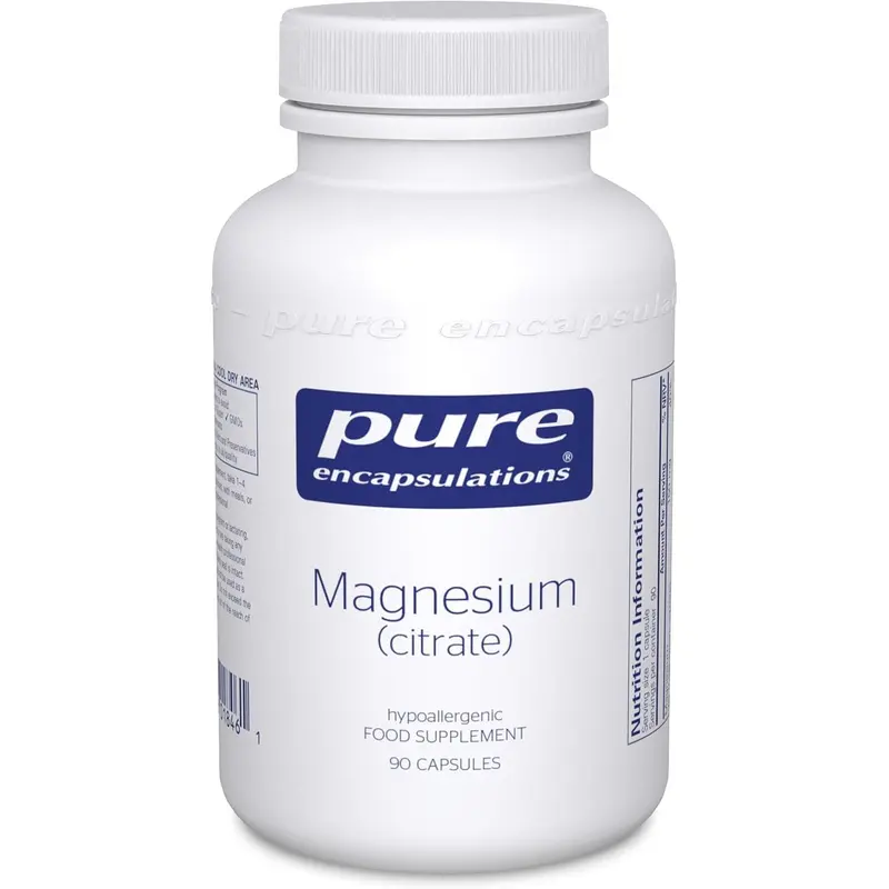 Pure Encapsulations Magnesium Citrate 90 Capsules