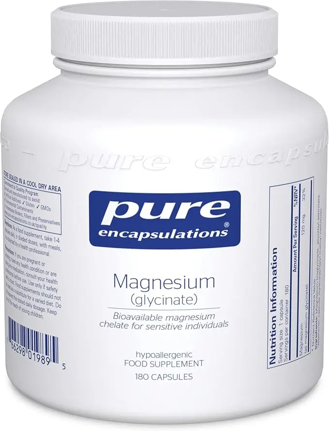 Pure Encapsulations Magnesium Glycinate 120mg