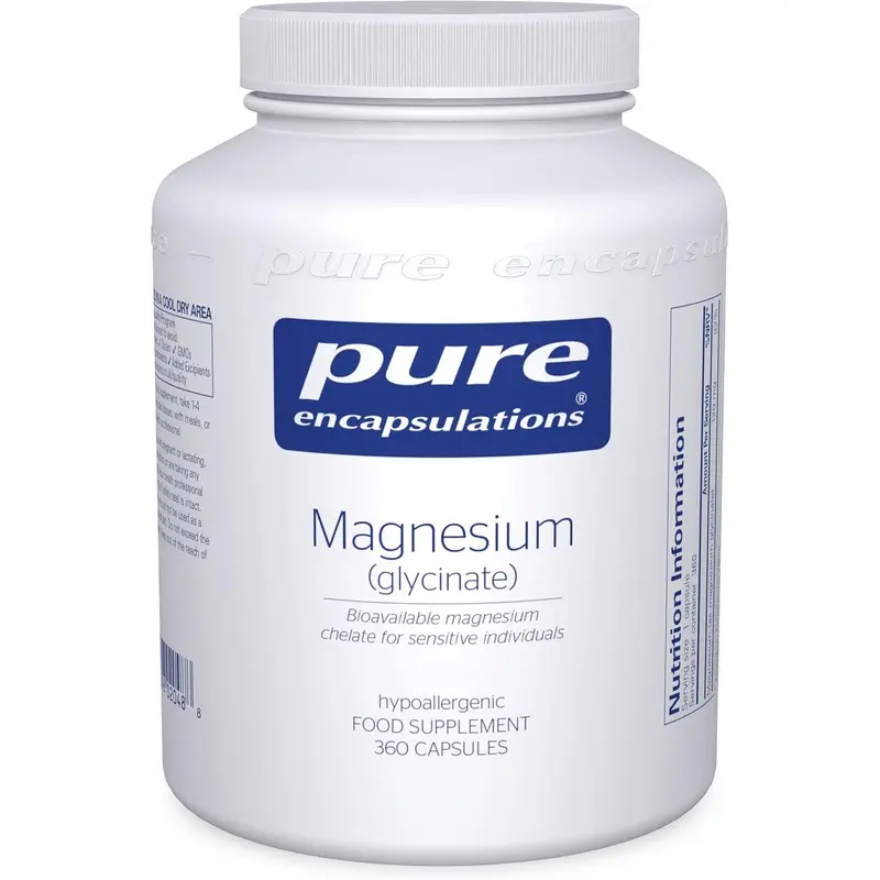 Pure Encapsulations Magnesium Glycinate 360 Capsules