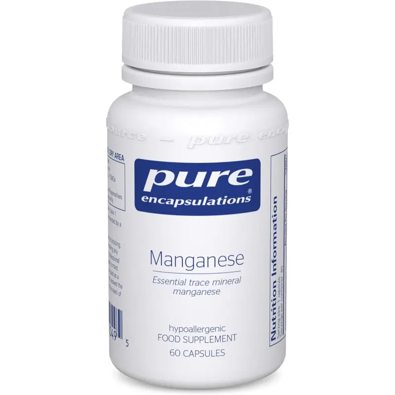 Pure Encapsulations Manganese 60 Capsules