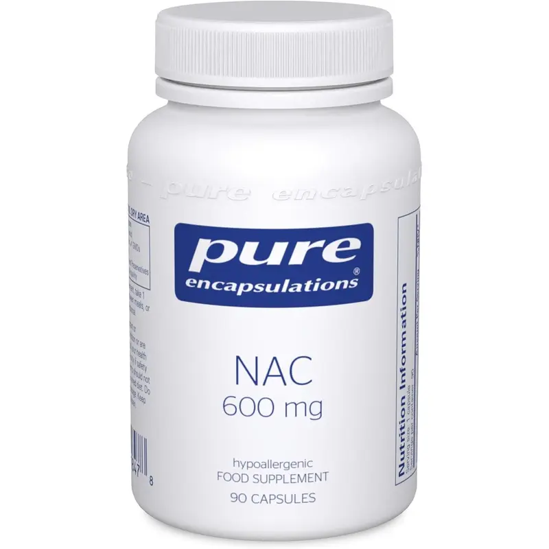 Pure Encapsulations NAC 600 mg 90 Capsules