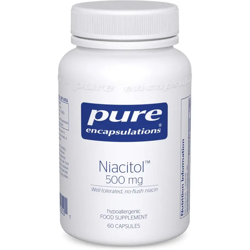 Pure Encapsulations Niacitol 500 mg 60 Capsules
