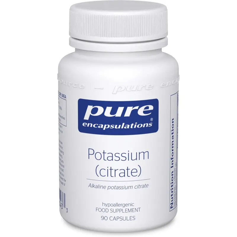 Pure Encapsulations Potassium Citrate 90 Capsules