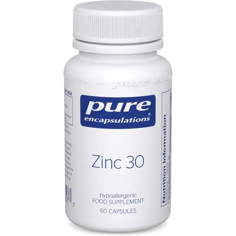 Pure Encapsulations Zinc 30 60 Capsules