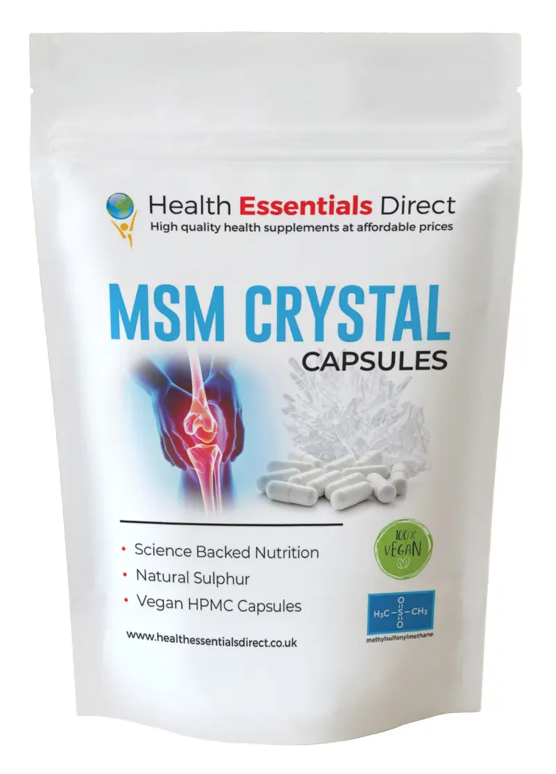 PURE MSM Capsules Powerful 700mg (Beauty Mineral)