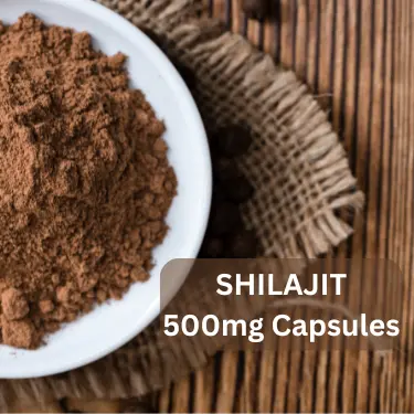 Pure Natural Shilajit 500mg Capsules