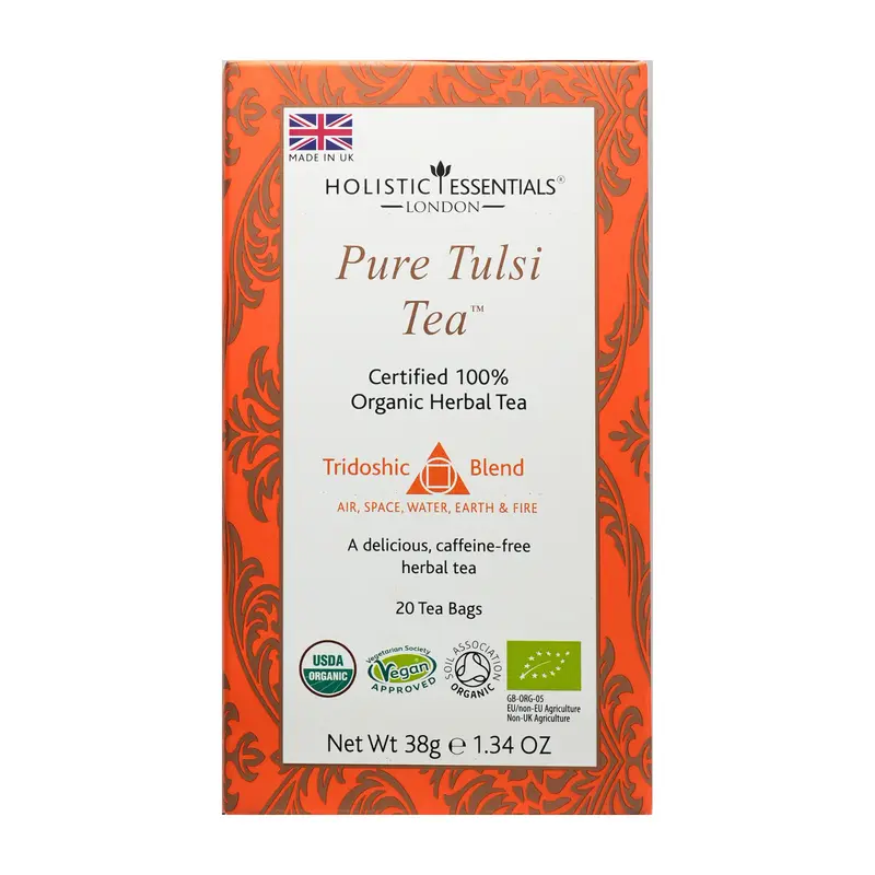 Pure Tulsi Tea™ - Organic Herbal Tea - Tridoshic Blend
