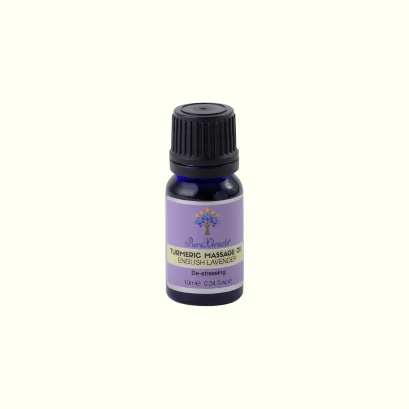 Pure Xtracts Turmeric Massage Oil - English Lavender