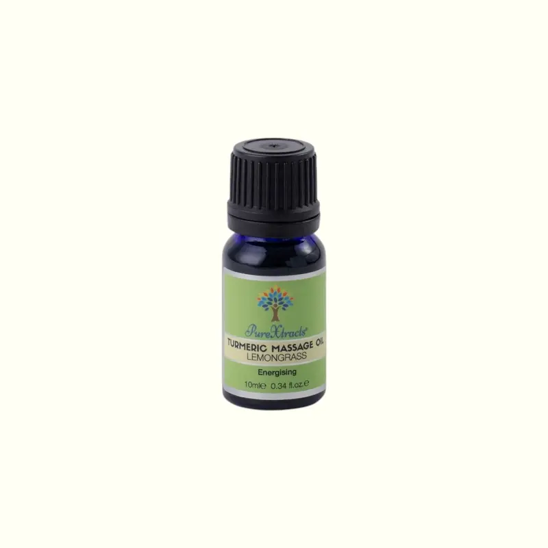 Pure Xtracts Turmeric Massage Oil - Lemongrass