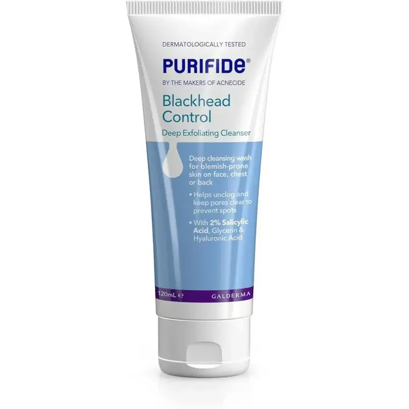 Purifide by Acnecide Blackhead Control Deep Exfoliating Cleanser 120ml