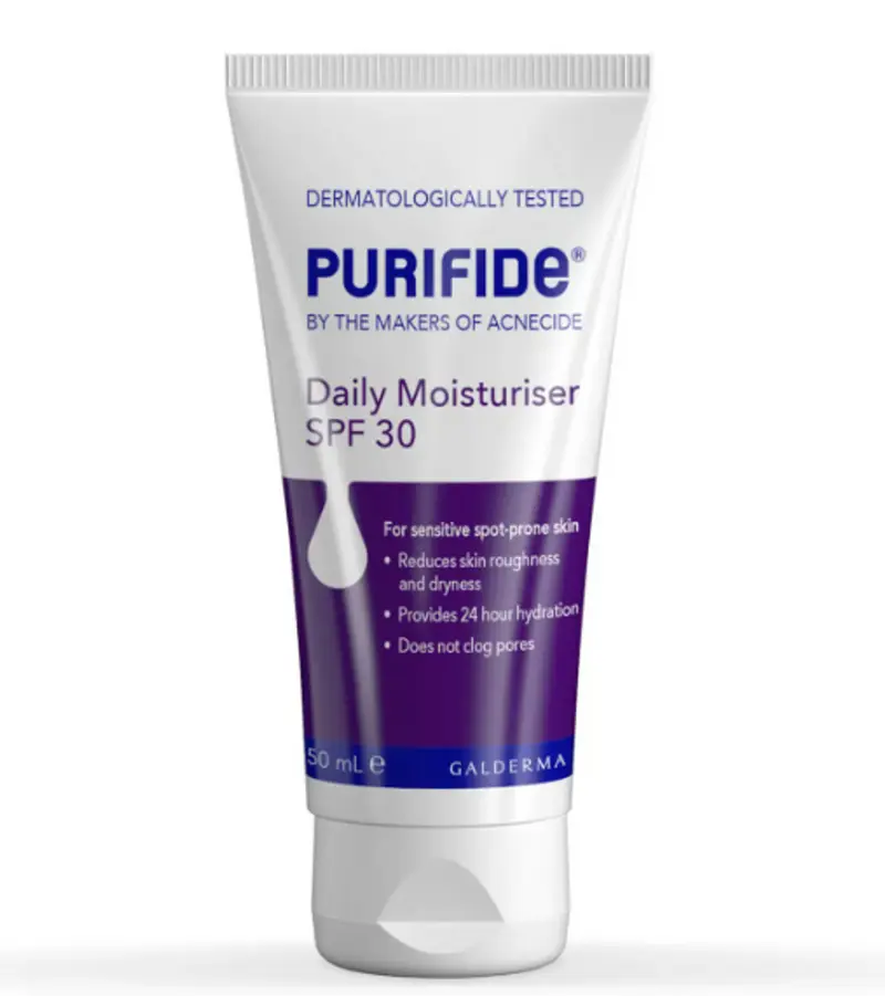 Purifide by Acnecide Daily Moisturiser SPF30 50ml