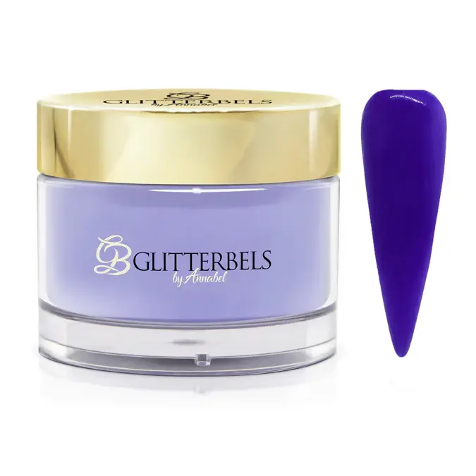Purple Sapphire Glitterbels Coloured Acrylic