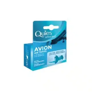 Quies Air Travel Flight Ear Plugs 1 Pair