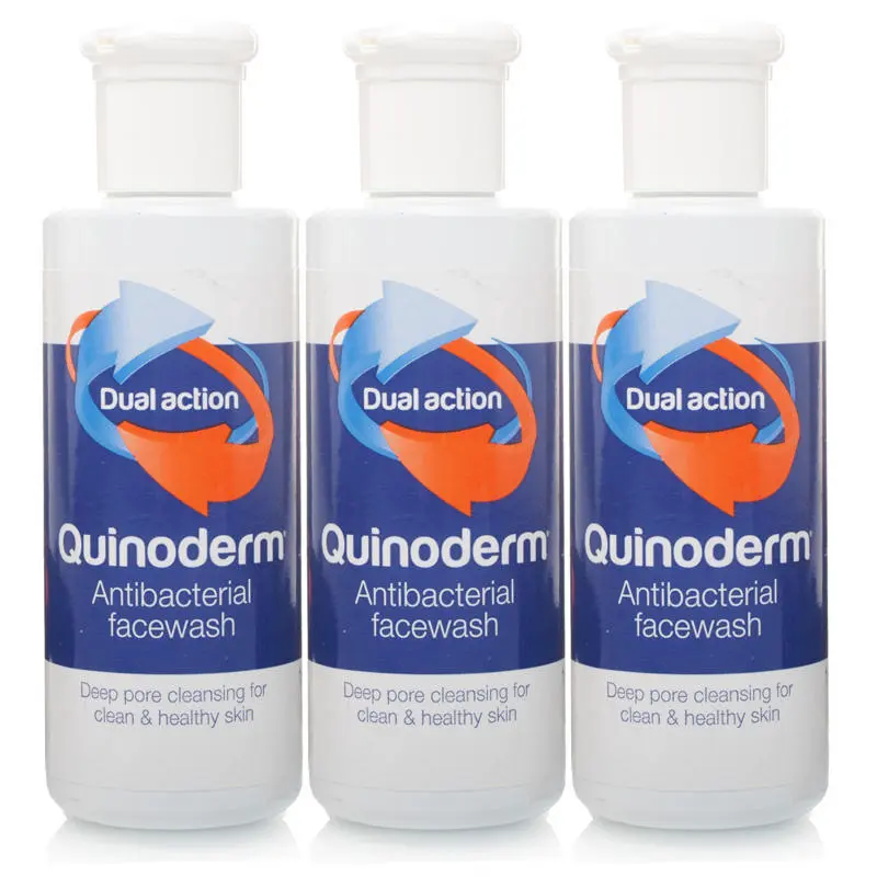 Quinoderm Face Wash Triple Pack