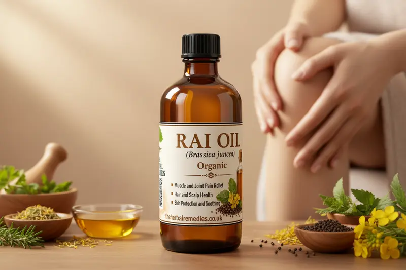 Rai Oil | Mustard Seed Oil for Muscle, Joint, Hair & Scalp Massage