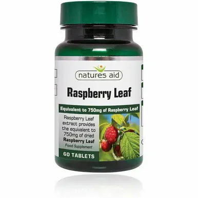 Raspberry Leaf 60 Tablets women's health Natures Aid