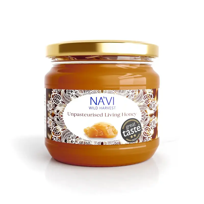 Raw Honey · Unheated, Unprocessed & Alive