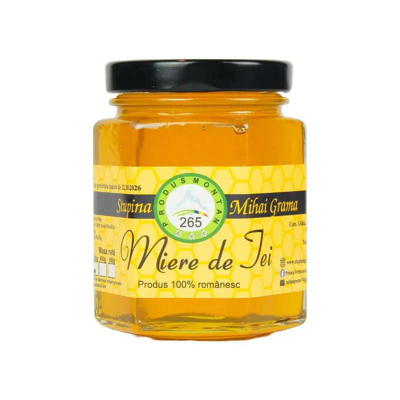 Raw Lime Blossom Honey 250g/ 450g
