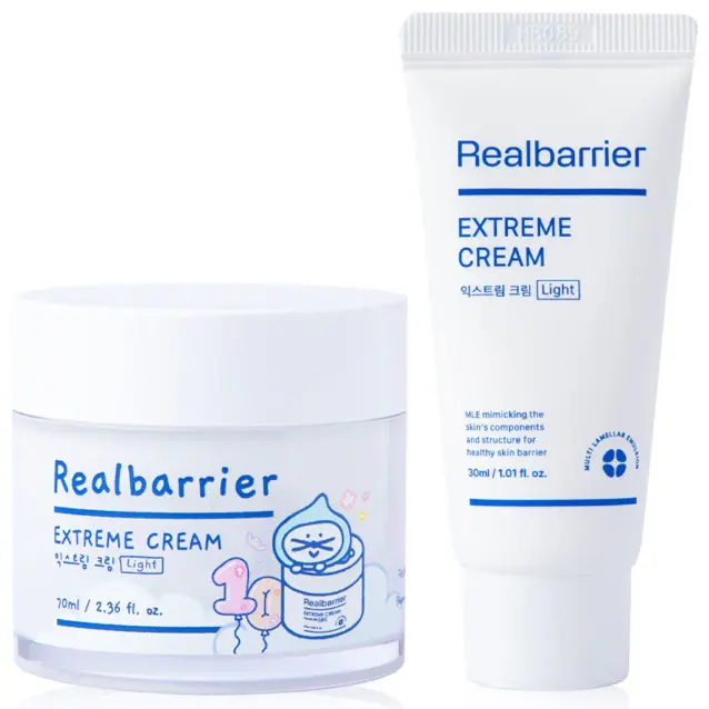 Real Barrier - Realbarrier Bundle of 1x Extreme Cream Light 70ml. + 1x Extreme Cream Light 30ml.