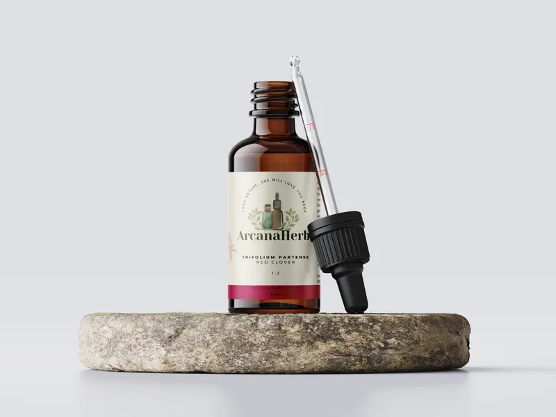 Red Clover Tincture.. Trifolium pratense. 1