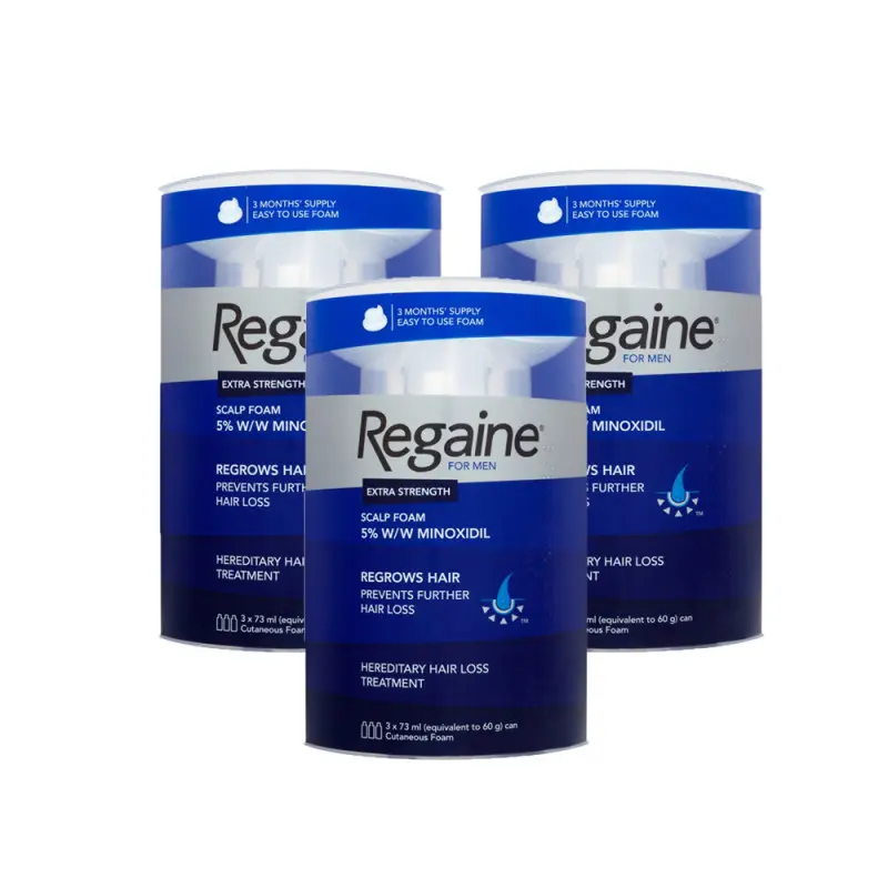 Regaine For Men 5% Foam - 9 Month Supply