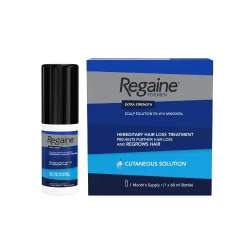 REGAINE for Men Extra strength 5% Minoxidil Solution 60ml